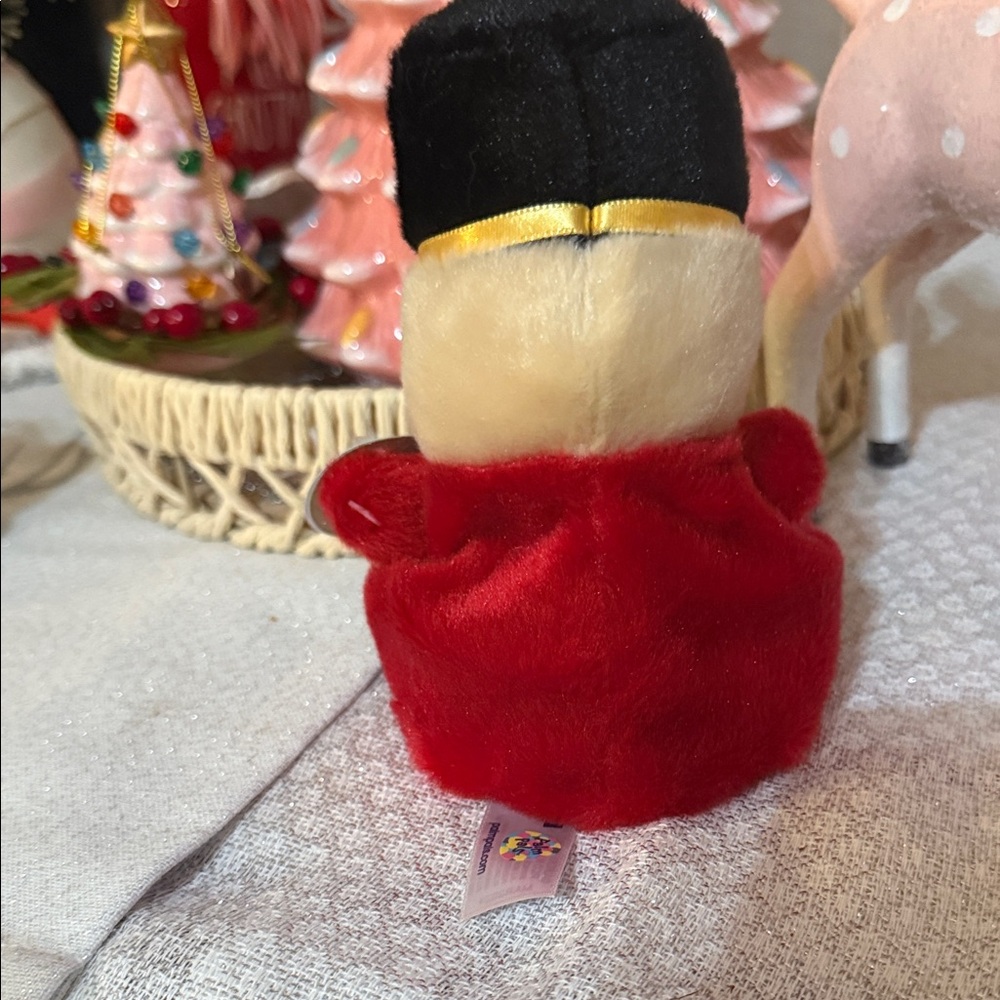 Palm Pals Red and Black Stuffed Toy - Picture 2 of 3